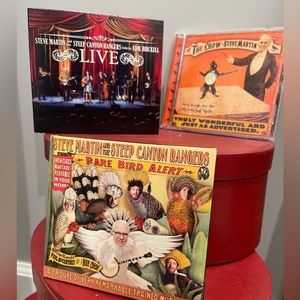 Steve Martin and the Steep Canyon Rangers.  Three CDs